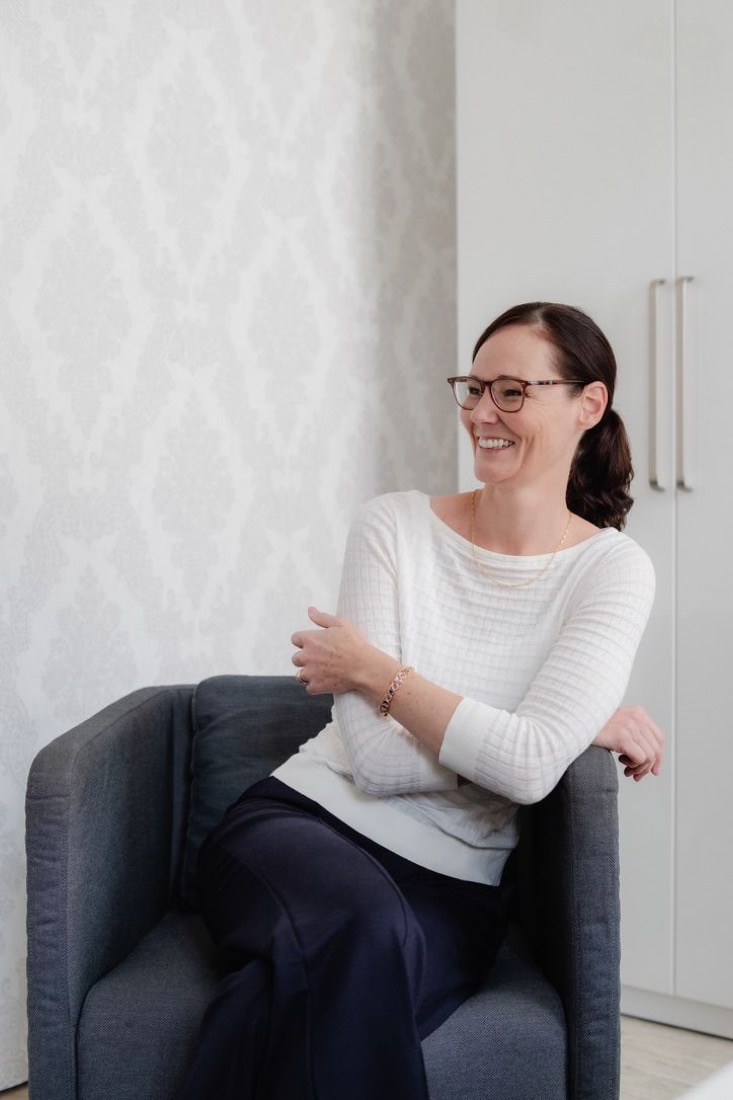 Julia Buckebrede im Beratungsgespräch