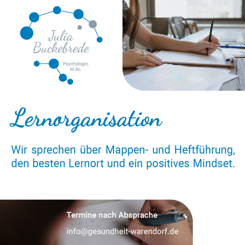 Instagram-Beitrag zum Thema Lernorganisation