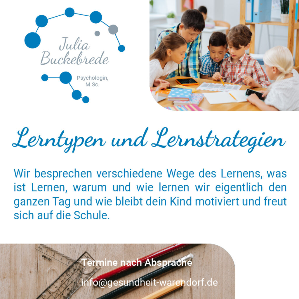 Instagram-Beitrag zum Thema Lerntypen und Lernstrategien